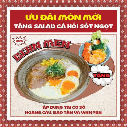 BIJIN MEN - Món mới ra mắt